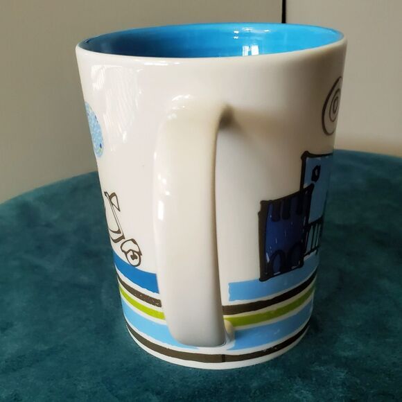 Starbucks Coffee Mug Cup My Journey Begins Today 2008 Scooter City 14 FL OZ - Picture 5 of 7